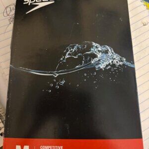 Speedo Men's Swimsuit Jammer Endurance+ Solid USA Adult M Black NIB